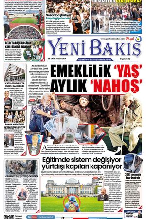 10.10.2025 Yeni Bakış Gazetesi