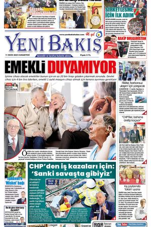 11.10.2025 Yeni Bakış Gazetesi