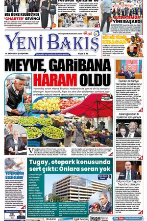 15.10.2025 Yeni Bakış Gazetesi