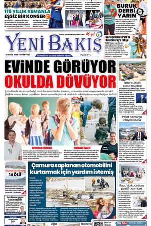 25.10.2025 Yeni Bakış Gazetesi