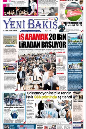 17.11.2025 Yeni Bakış Gazetesi