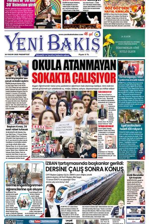 24.11.2025 Yeni Bakış Gazetesi