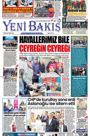 02.12.2025 Yeni Bakış Gazetesi