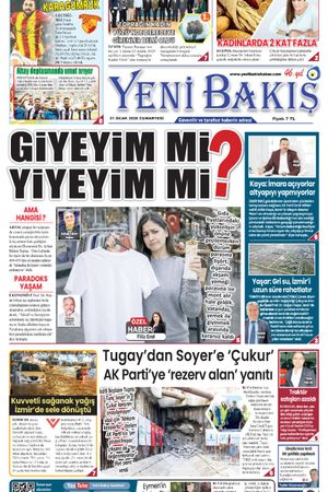 31.01.2026 Yeni Bakış Gazetesi