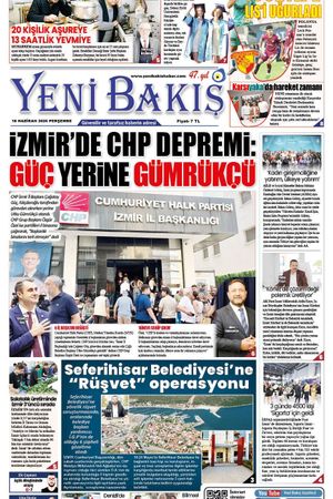 18.06.2026 Yeni Bakış Gazetesi