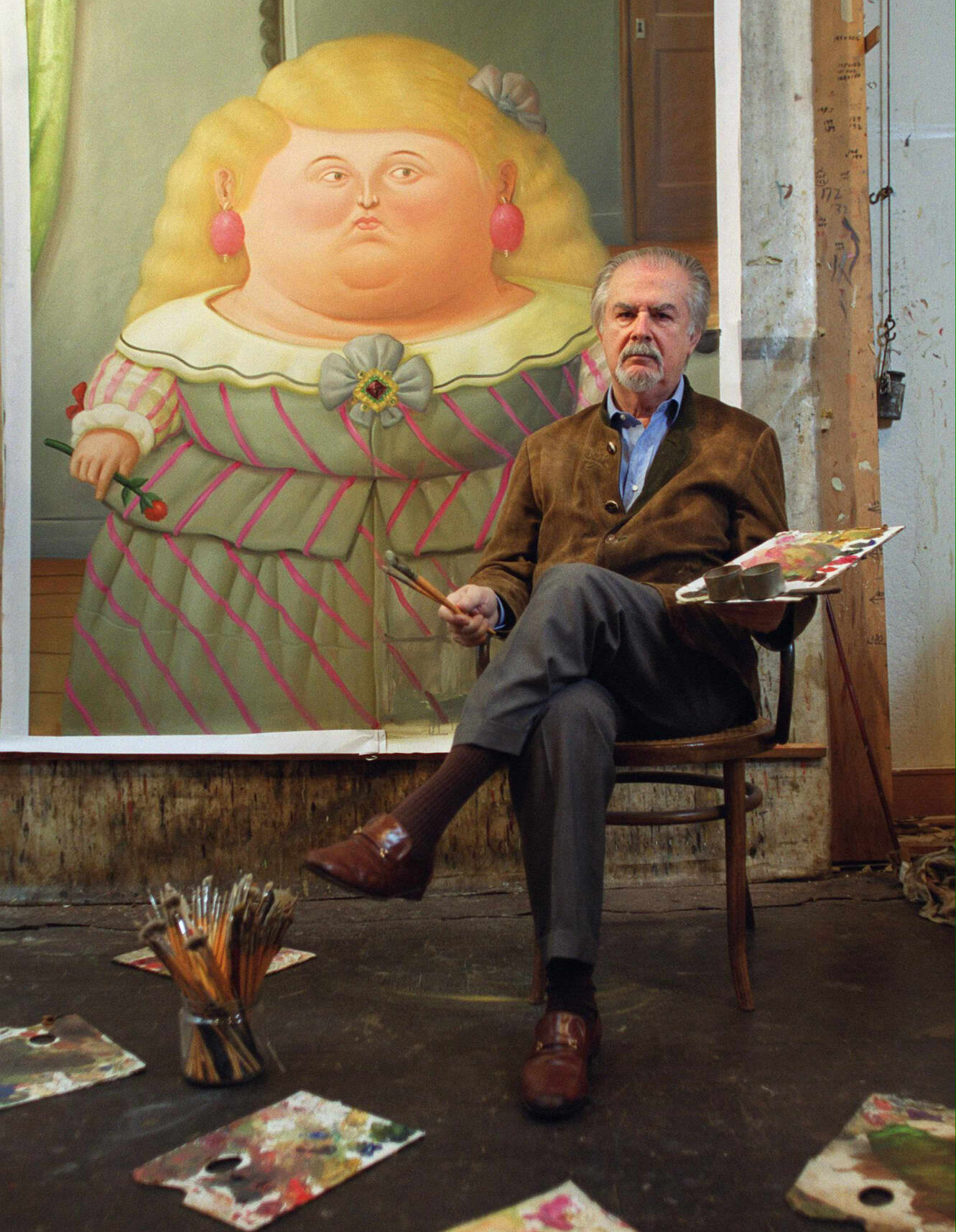 Kolombiya'nın acı günü... 7 günlük ulusal yas ilan edildi! Barışın ressamı 'Fernando Botero' yaşamını yitirdi-2
