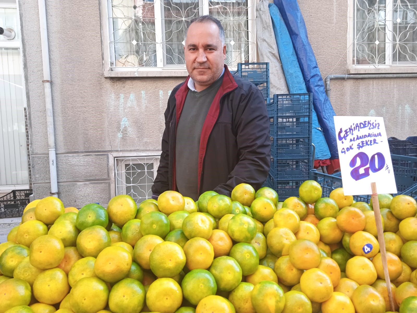 Eskişehir esnasından pazar değerlendirmesi 'Mandalina bol olacak gibi görünüyor' (2)