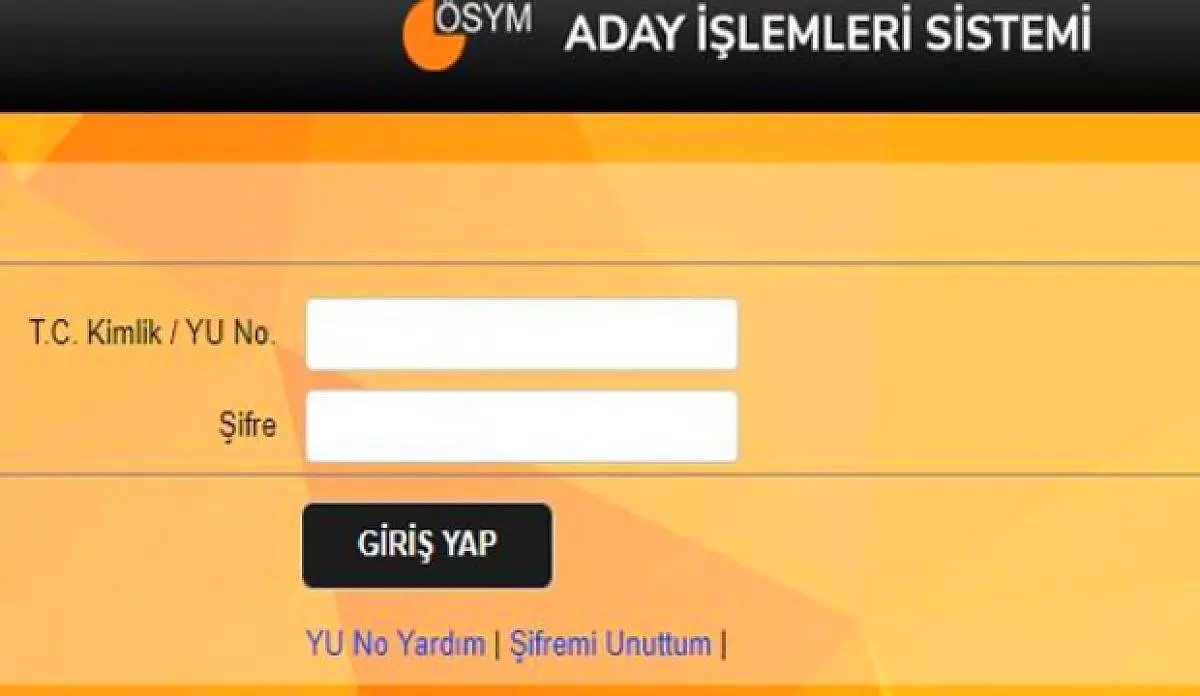 ÖSYM AİS ne işe yarar (4)