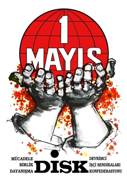 Orhan Taylan 1 Mayıs Afişi