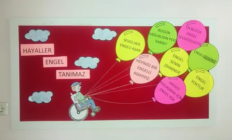 Engelliler Haftasi Pano Ornekleri-1