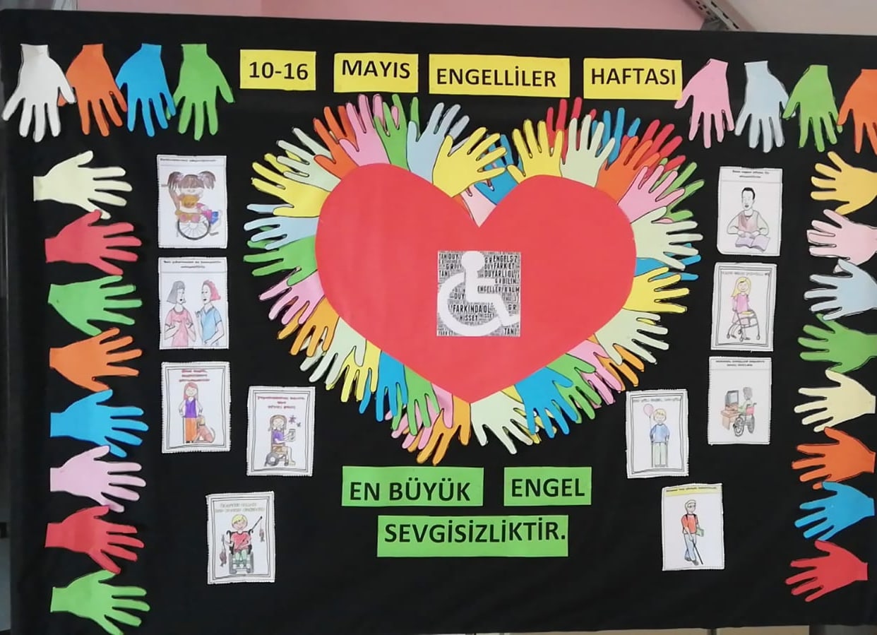 Engelliler Haftasi Pano Ornekleri