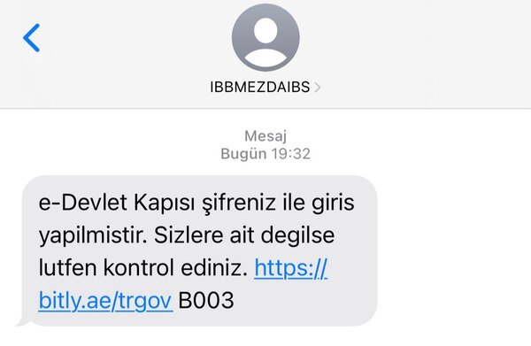 Ibbmezdaibs Mesaji Nedir Ibbmezdaibs Sms Dolandiriciligi