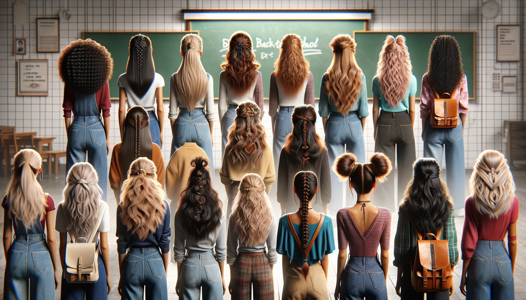 Okula Donus Sac Modelleri Fikirleri