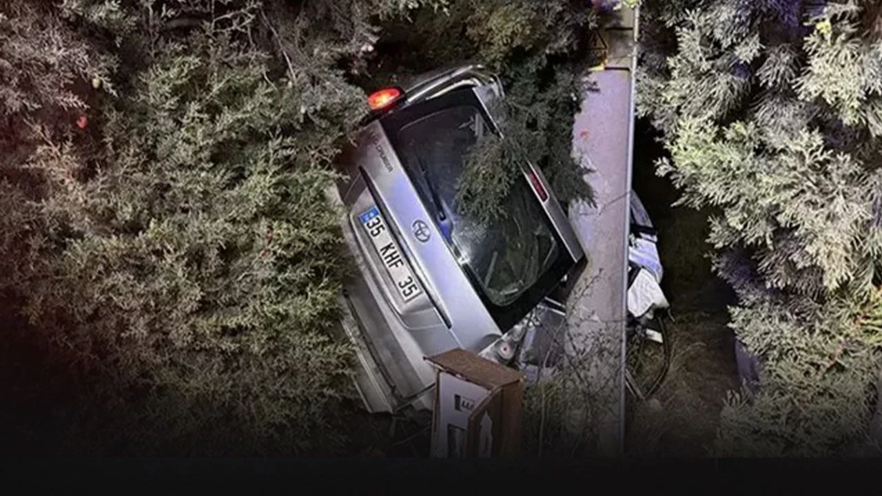 İzmir Kemalpaşa'da Trafik Kazası! Cip Şarampole Devrildi 1 Ölü