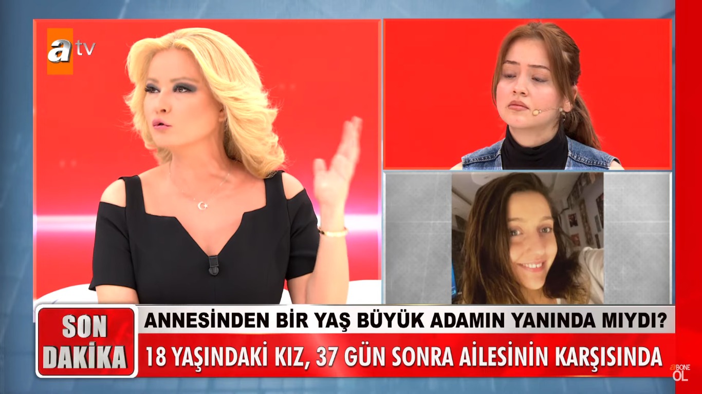 Müge Anlı'da Son Dakika Haberleri! Kayıp Kız Lamia Sayınkarakaya Ailesinin Karşısında! (1)