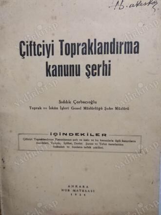 Ciftciyi Topraklandirma Kanunu Nedir Neden Basarisiz Oldu1