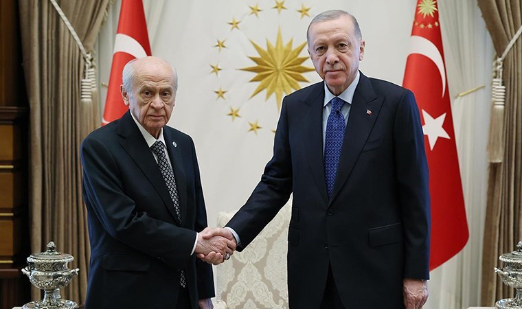Cumhurbaskani Erdogan Ile Bahceli Gorusmesi Basladi