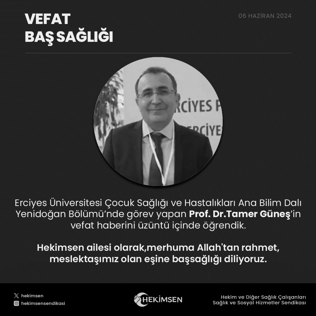 Erciyes Universitesinde Gorev Alan Prof Dr Tamer Gunes Neden Oldu