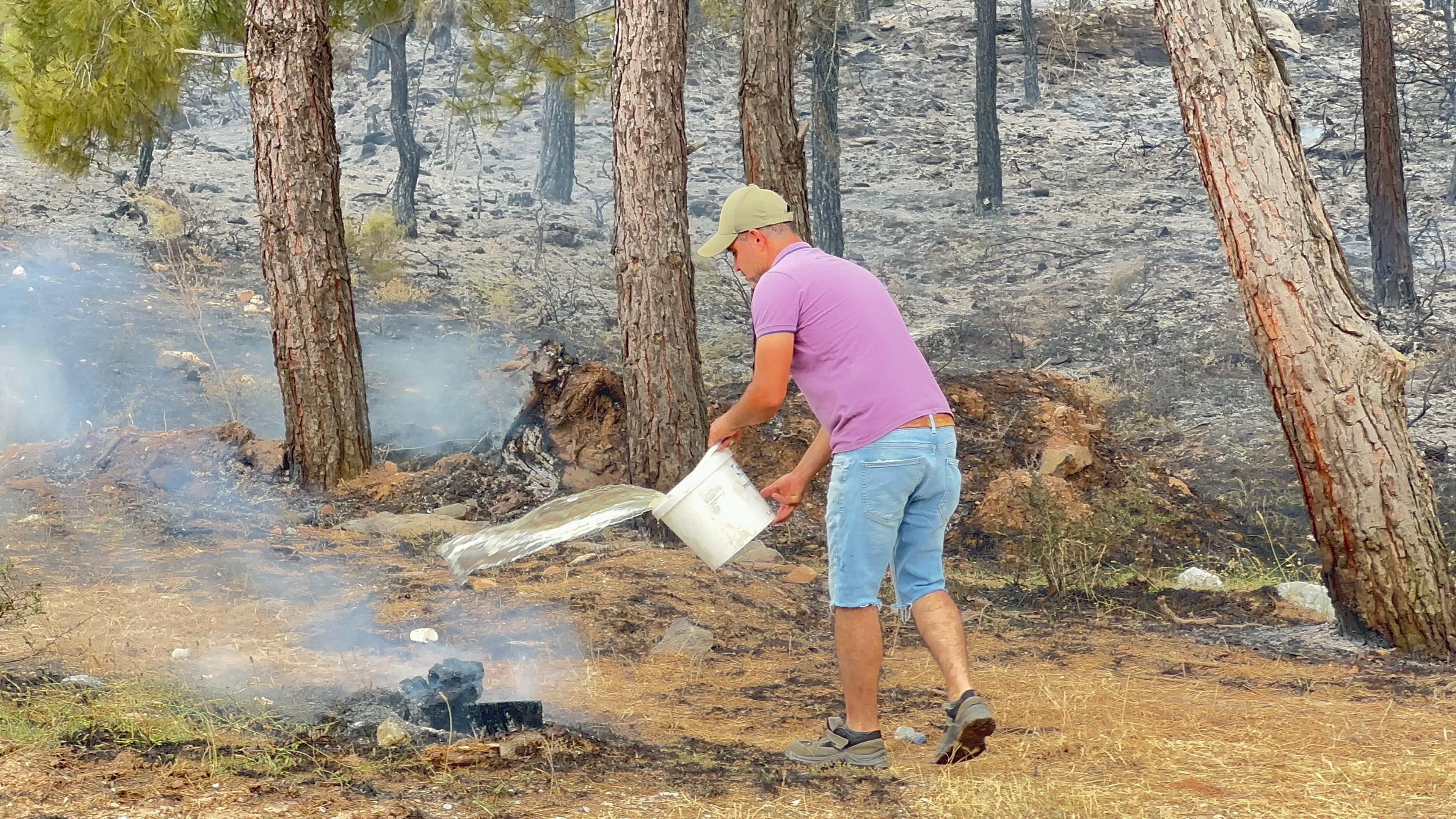 Mugla Milastaki Orman Yangini Kontrol Altina Alindi (1)