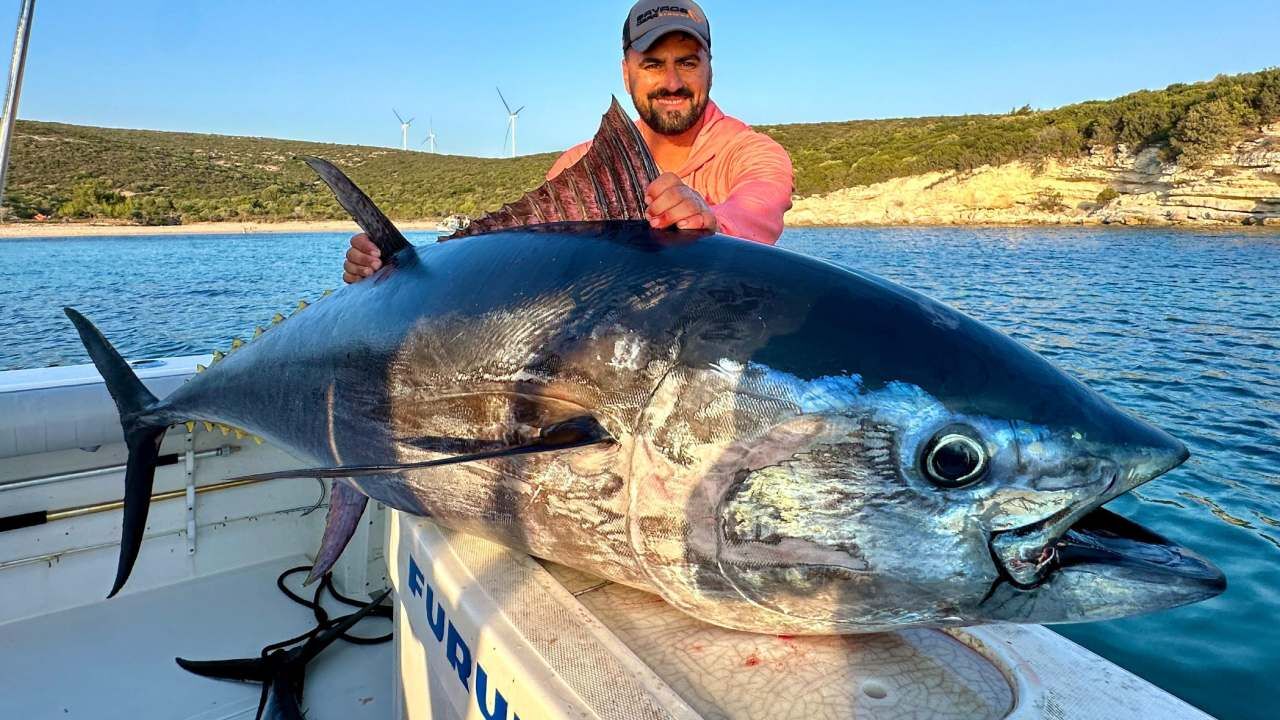 Antalyali Balikcidan Efsane Balik Avi 3 Dev Orkinos (3)