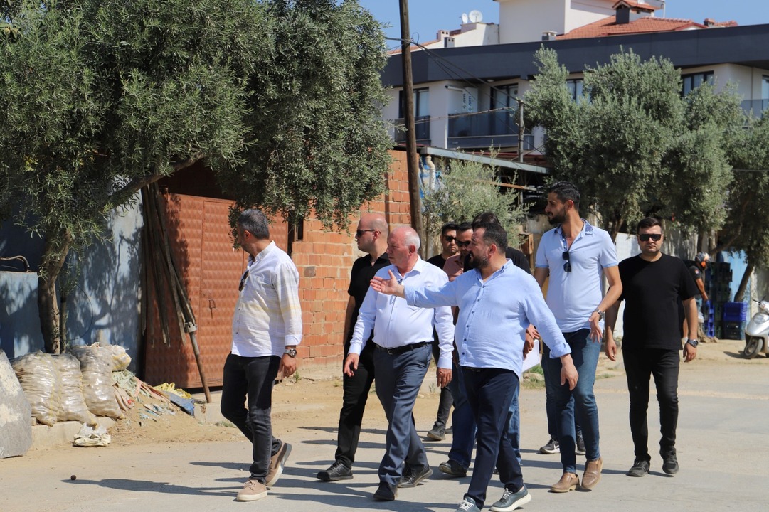 Baskan Turan Asfalt Calismalarini Yerinde Inceledi 1