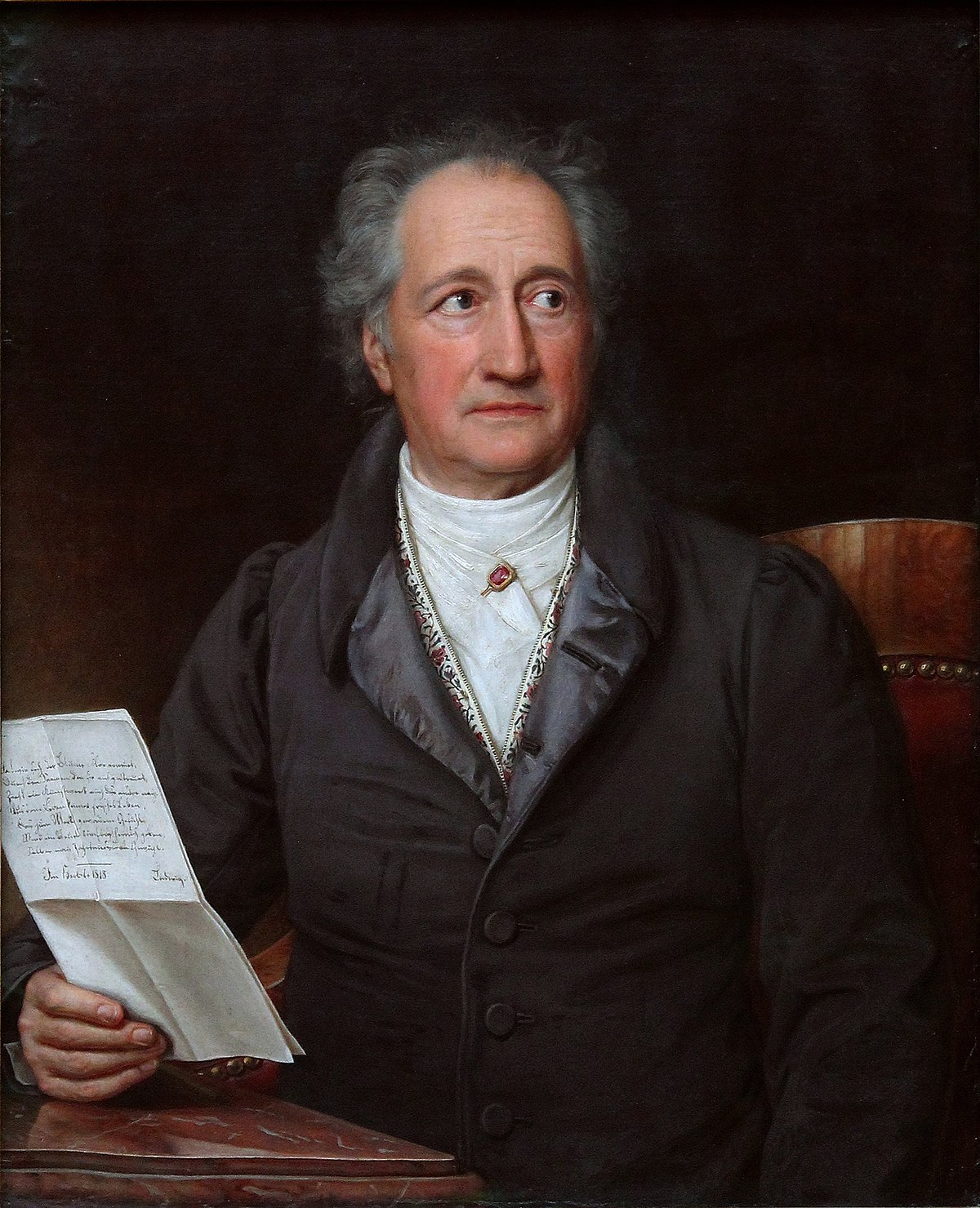 Goethe ( Stieler 1828)