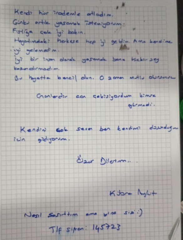 Kubra Aykut Neden Itihar Etti Veda Mektubunda Ne Yazdi-1