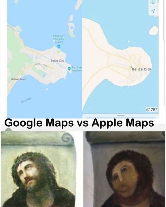 11. Google Haritalar Vs Apple Haritalar