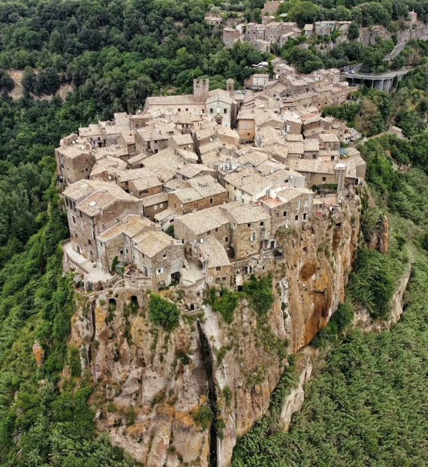 Calcata, İtalya