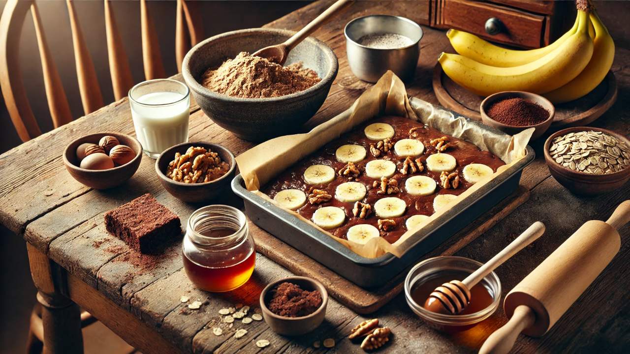 Gelinim Mutfakta Yulafli Balli Brownie Tarifi Yulafli Balli Brownie Nasil Yapilir (2)