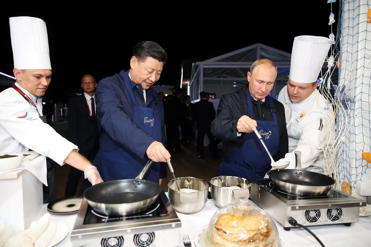 Putin Xi Jinping Crepe