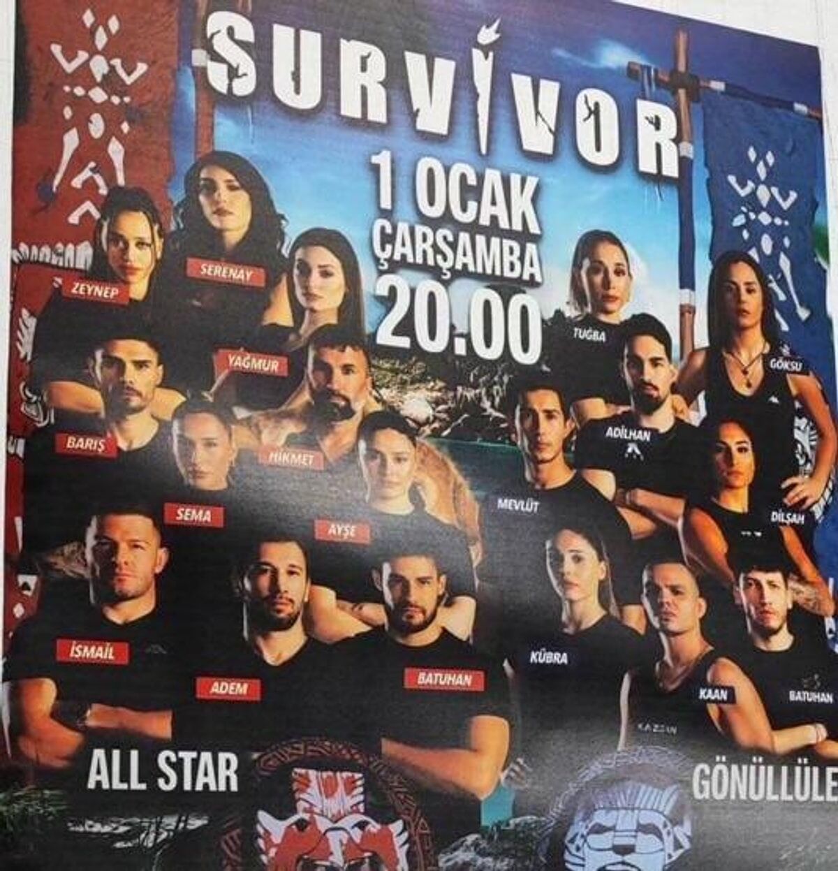 Survivor 2025Te Hangi Unlu Isimler Yer Alacak Iste Survivor 2025 Kadrosu1