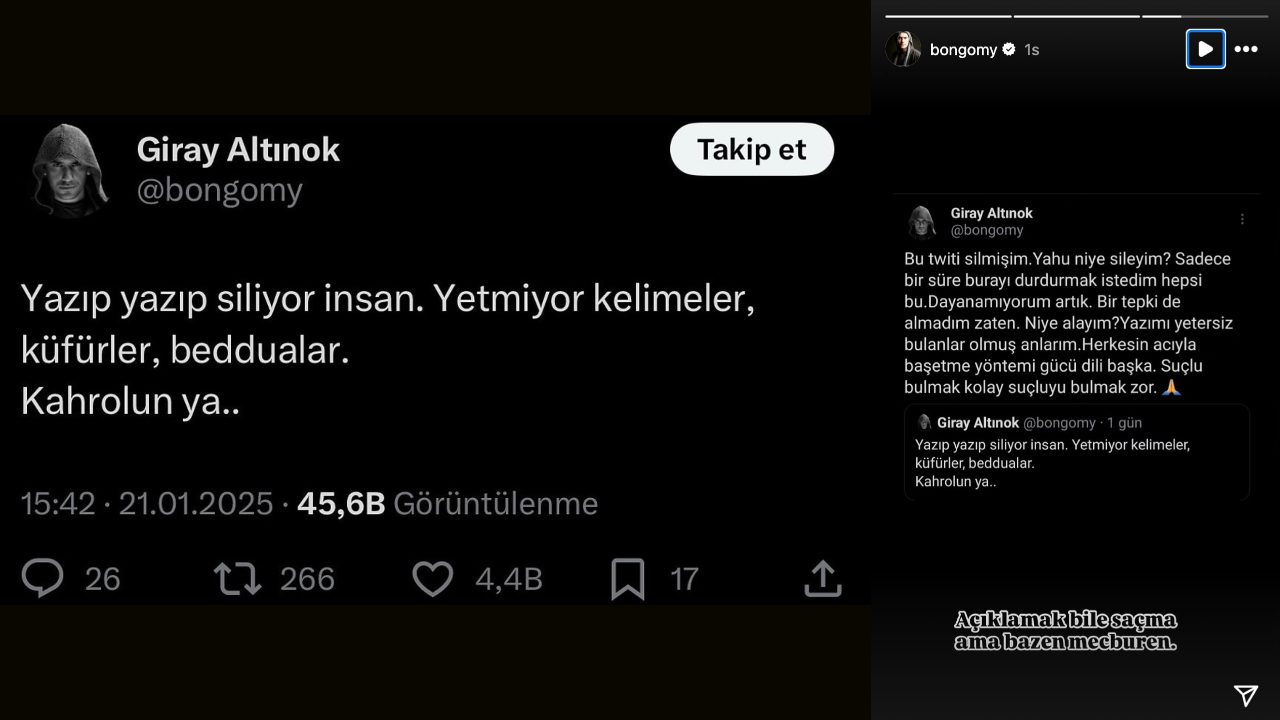 Giray Altinokun Sildigi Tweet Olay Yaratti Linc Yemiyorum Demisti (2)