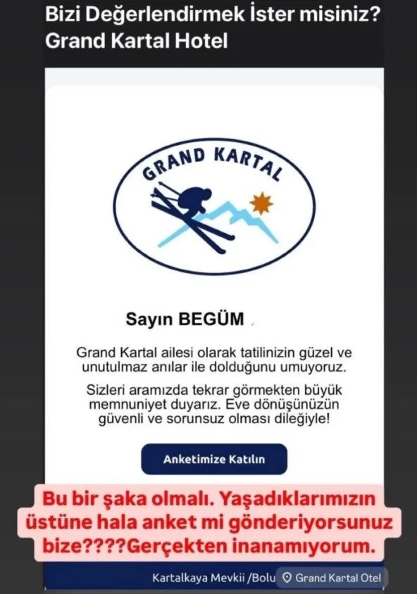 Insanlarin Kefenini 37 Bin Tlye Satin Aldigi Grand Kartal Otelden Gelen Skandal Mesaj Tek (1)