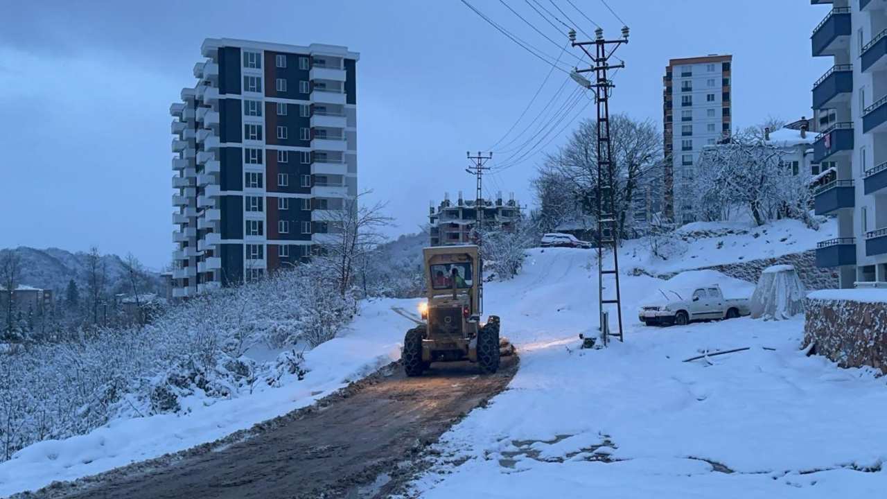 Beyaz Felaket Orduda 19 Ilce Kardan Etkilendi