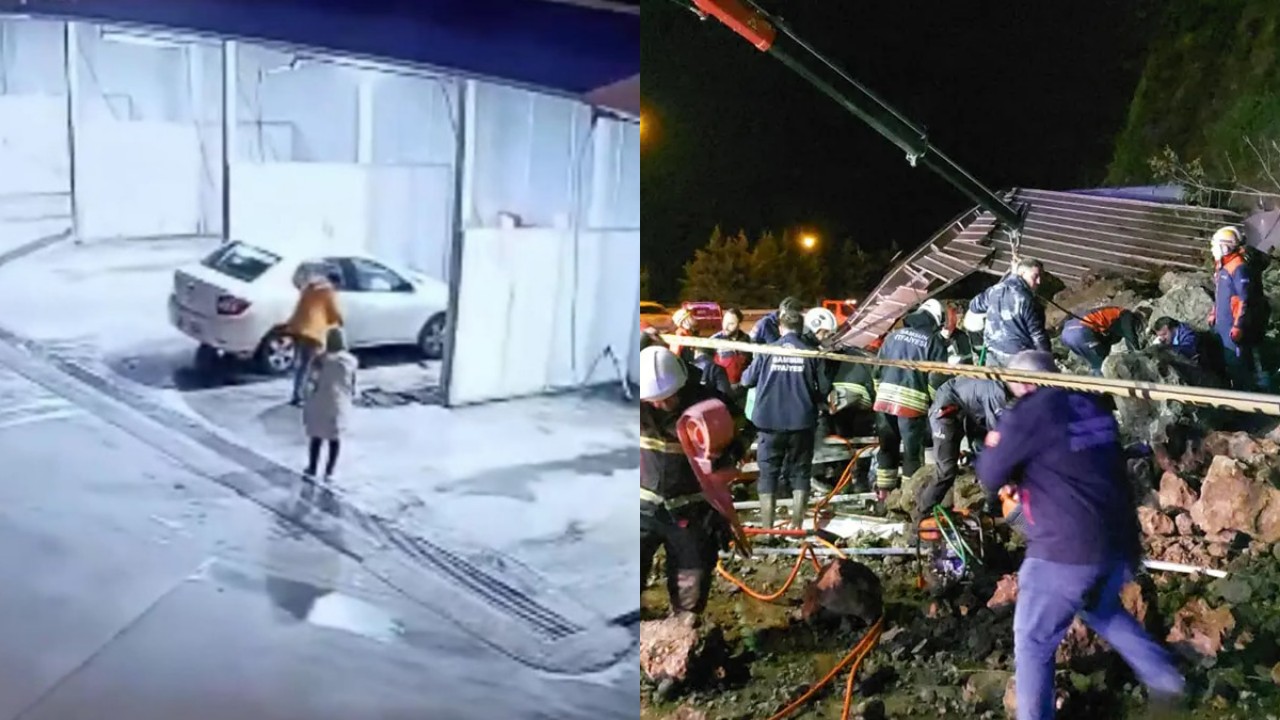 Samsunda Heyelan Faciasinda Baba Ve Iki Kizi Hayatini Kaybetmisti Yurek Yakan Kareler Ort (2)