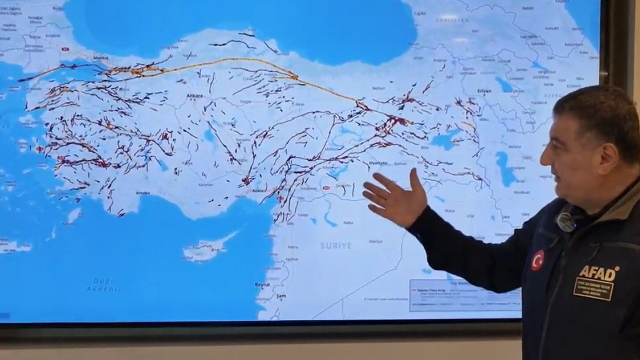 Afaddan Turkiye Deprem Tehlike Haritasi Aciklamasi