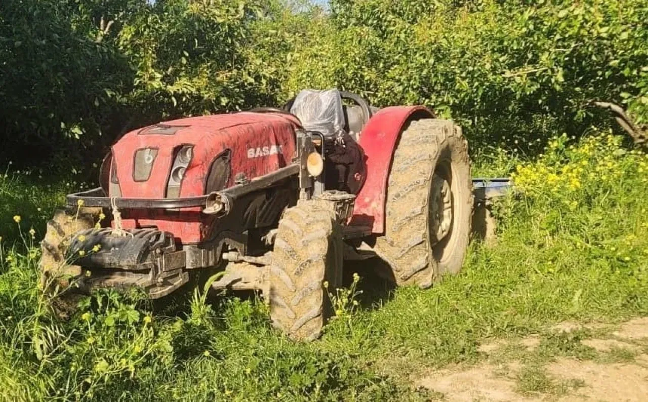 Babasinin Kullandigi Traktorun Altinda Kalan Nur Kurtarilamadi (2)