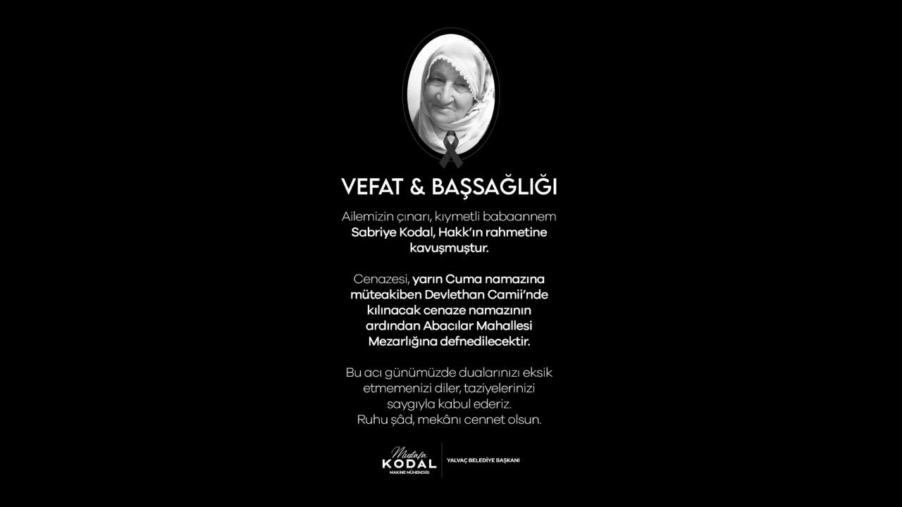 Baskan Kodalin Babaannesi Hayatini Kaybetti
