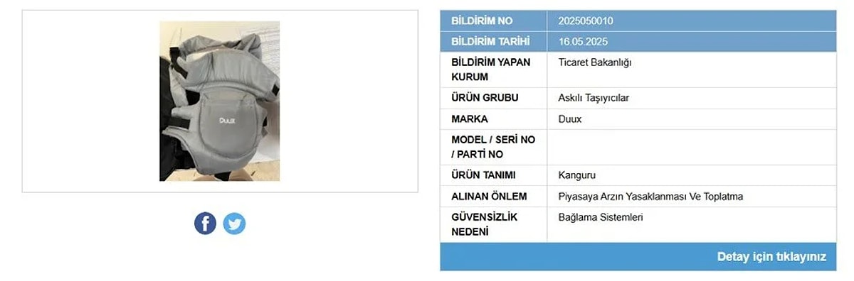 Bebegi Olanlar Dikkat Bir Kanguru Modelinin Satisi Yasaklandi (2)