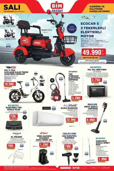 Bim 3 Haziran Aktuel Urunler Katalogu Yayinlandi Elektrikli Motor Ve Ceyiz Urunleri Geliy (2)