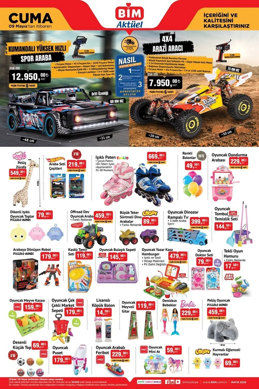 Bim Aktuel Urunler Katalogu Yayinlandi 9 Mayis 2025 Motosiklet Telefon Ve Oyuncaklar Geli (8)