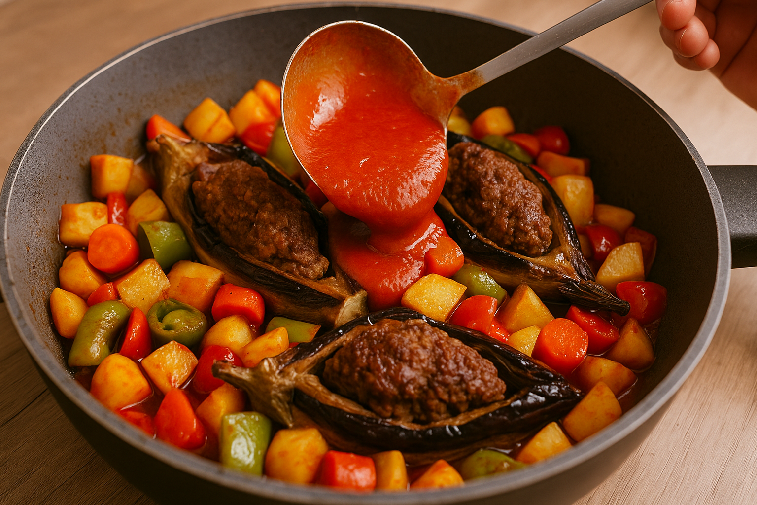 Gelinim Mutfakta Sebzeli Abant Kebabi Tarifi Sebzeli Abant Kebabi Nasil Yapilir (1)