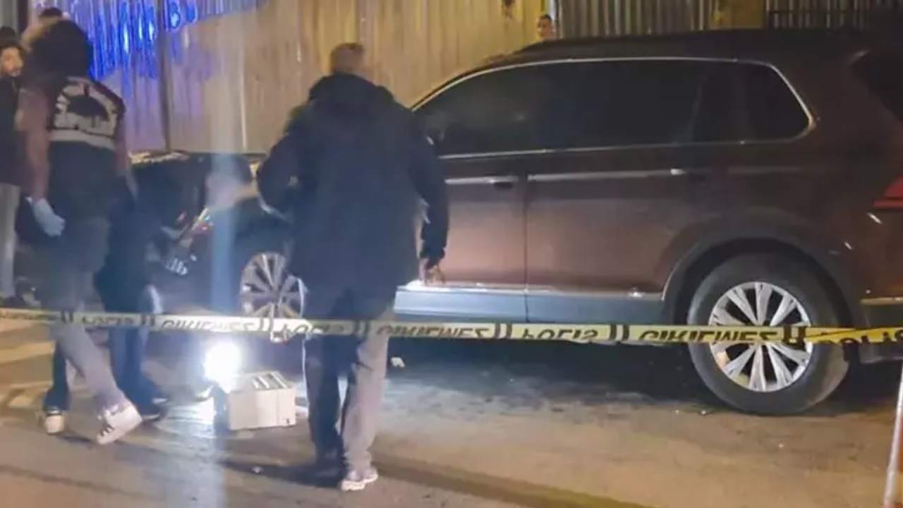 Kaza Yapan Suruculer Aksam Birbirlerinin Is Yerini Kursunladi (1)