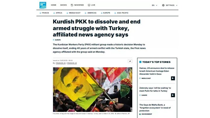 Pkknin Fesih Karari Dunya Basininda (1)