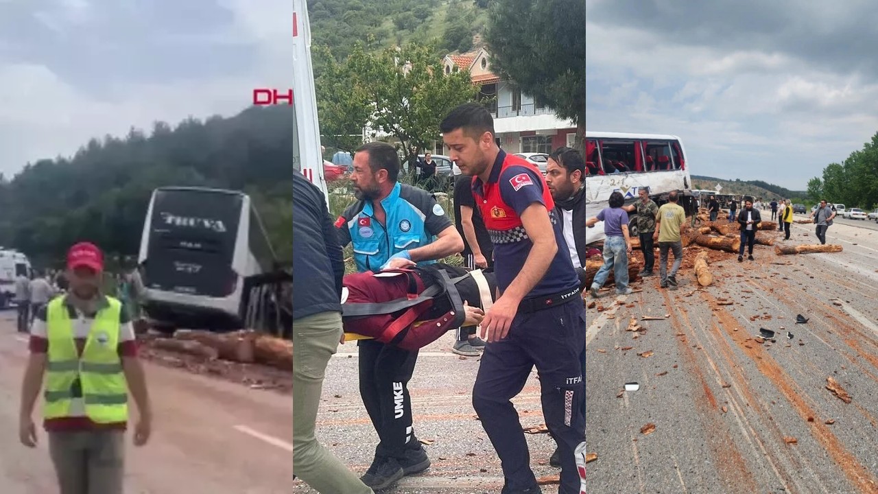 Yolcu Otobusu Kamyon Otomobilin Karistigi Zincirleme Trafik Kazasi 6 Olu Cok Sayida Yaral