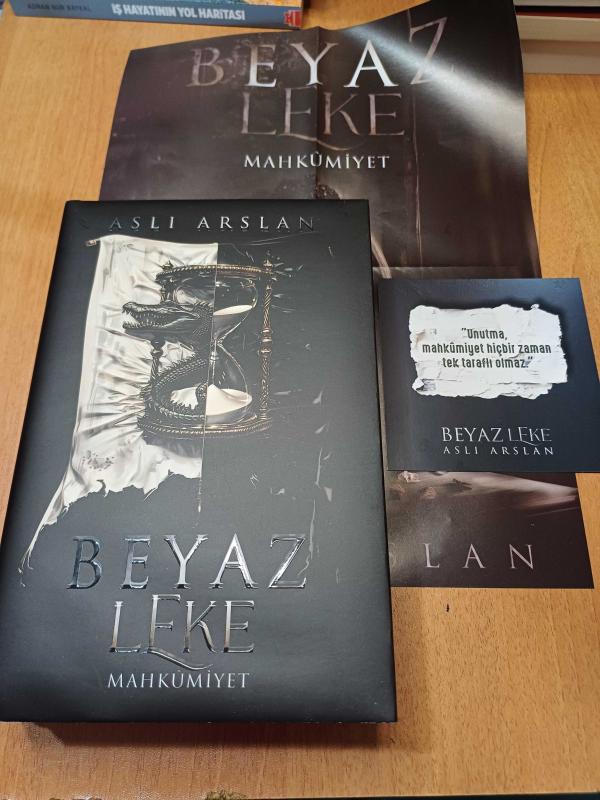 Asli Arslandan Genc Okurlara Mujde Beyaz Leke Kitap Oldu-1