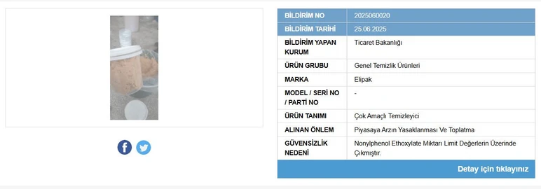 Bu Sabun Markasina Dikkat Bakanlik Raflardan Toplatiyor