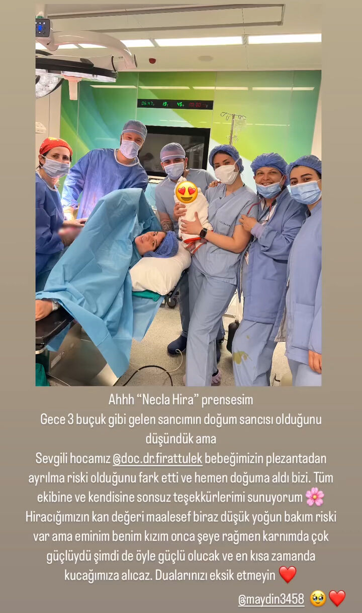 Ferdi Tayfurun Kizi Tugce Tayfur Ucuncu Kez Anneli Heyecani Yasadi