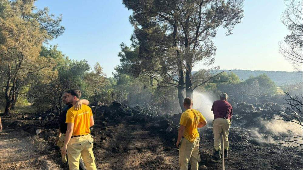 Izmirde Mangal Yakarken Orman Yanginina Neden Olan Kisi Tutuklandi (1)